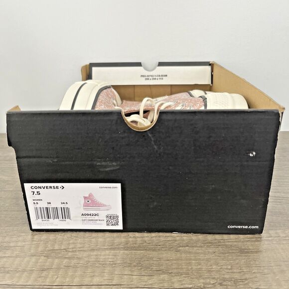 CONVERSE-New-Women's Dusty Cinder Chuck Taylor All Star Lift Hi A09422C-Size 7.5 - Picture 8 of 9